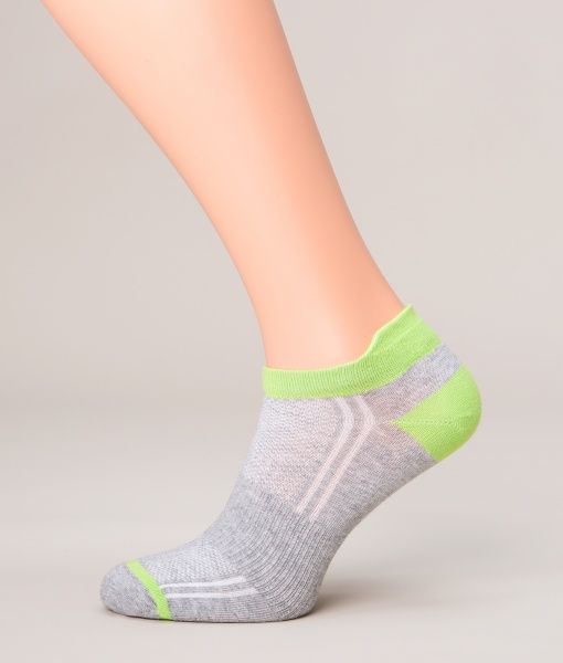 Шкарпетки Giulia MS SPORT-01 MELANGE calzino-li MS SPORT-01 MELANGE calzino-ligh світло-сірий меланж р.43-46