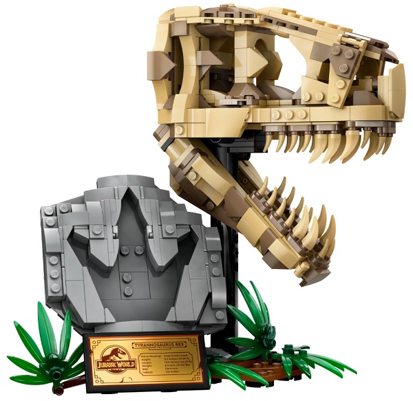 Конструктор LEGO Jurassic World Скамʼянілості динозаврів: череп тиранозавра 76964