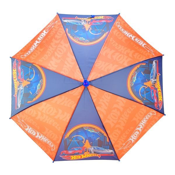 Парасолька дитяча Hot Wheels L8204, 67 см, купол 86 см помаранчевий 