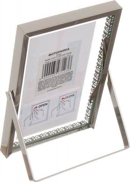 Рамка для фото EVG LBT29S 10x15 см сріблястий 
