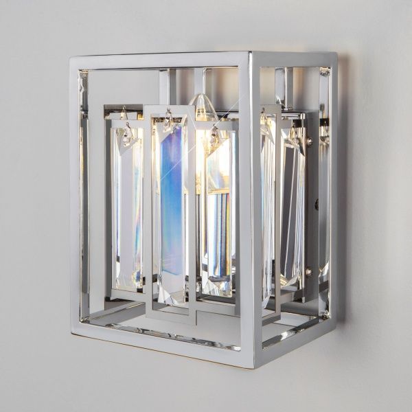 Бра Strotskis Cella 312/1 1x60 Вт E14 прозрачный/хром 312/1 (хром) 