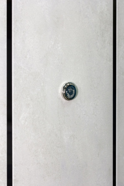 Двері вхідні Булат Гарант 535 бетон антрацит 2050x850 мм ліві