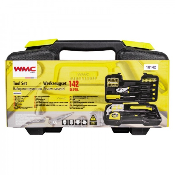 Набор ручного инструмента WMC TOOLS 142 шт. WT-10142