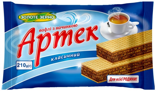 Вафли АРТЕК Артек классический 210 г 210 г 