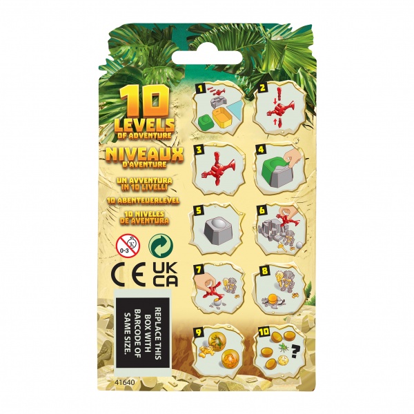 Ігровий набір Treasure X Dino Gold Золото динозаврів Яйце-сюрприз 123030 