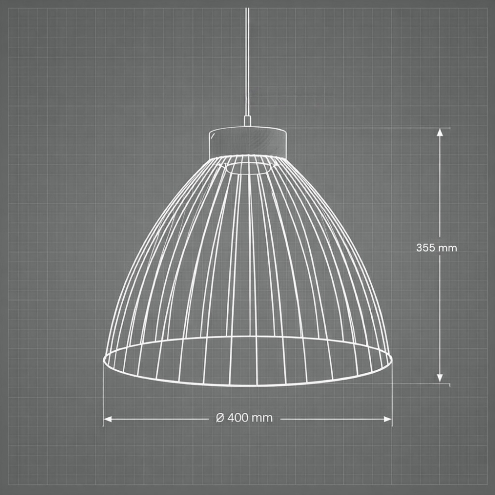 Світильник підвісний LIGHT SET BUK 400 1x12 Вт GX53 чорний/дерево