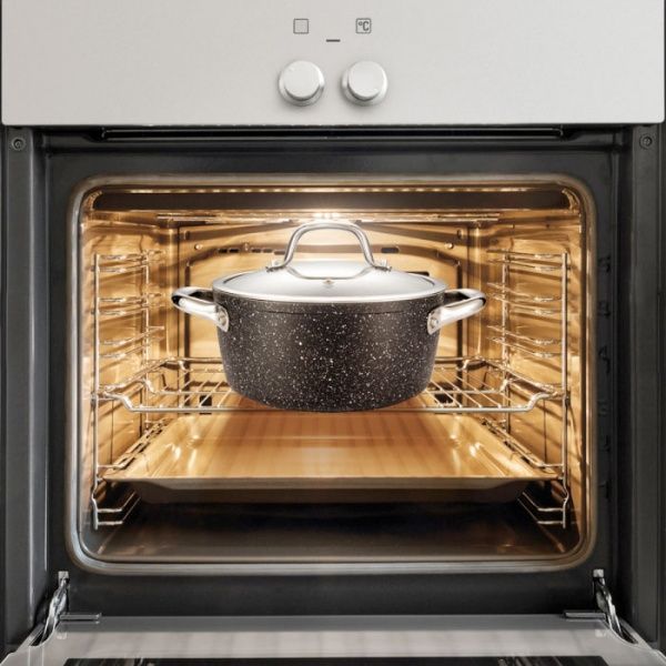 Каструля з кришкою PRESIDENT Stone 6,0 л 780325 Tescoma