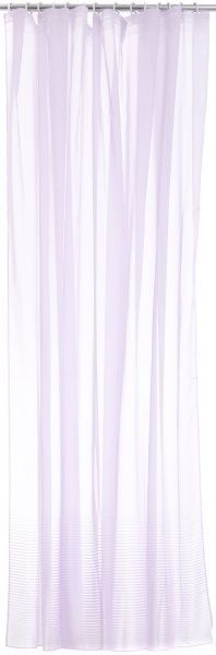 Тюль Вуаль-Вальс сиреневая полоска 300х280 см