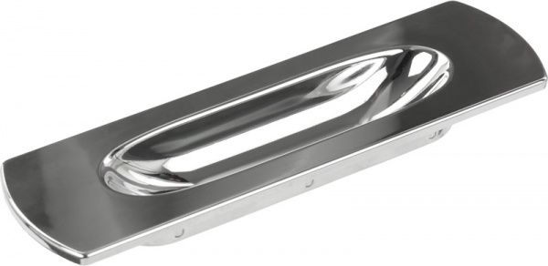 Меблева ручка 0054CL ABS d23 мм полірований хром Poliplast 338Рс