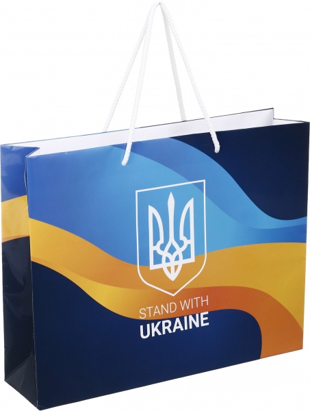 Пакет бумажный Madrid горизонтальный 31,5х25х8 см