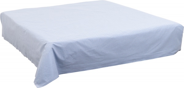 Простынь 1.5 Basic Бруно премиум 160x220 см серый Luna 