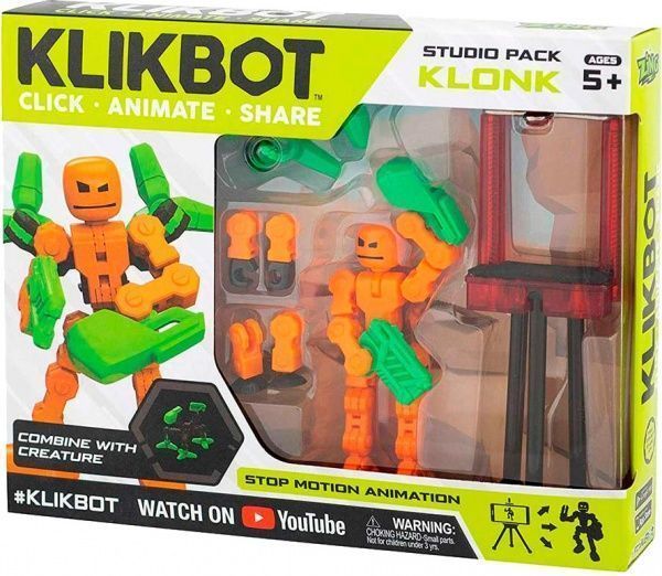 Игровой набор Stikbot для анимационного творчества Klikbot S1 (TST2600G) 