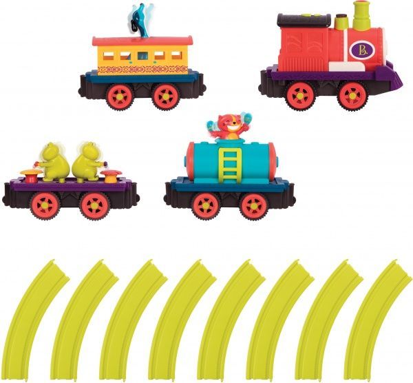 Игровой набор Battat с железной дорогой Баттатоэкспресс моторизированный BX1742Z