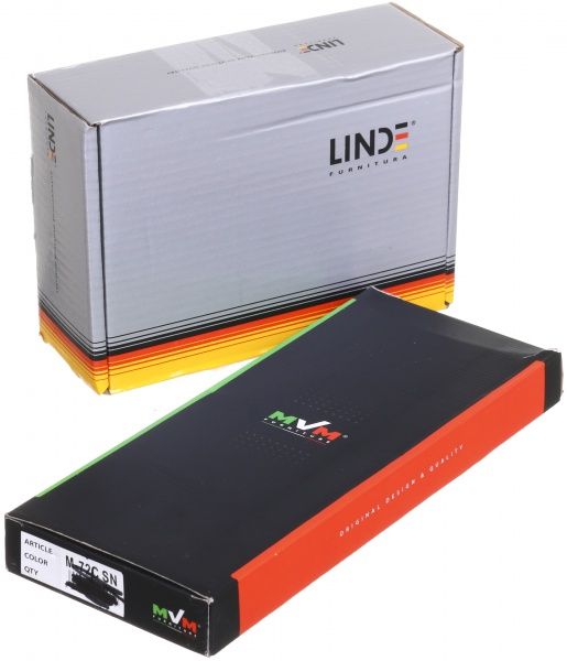 Замок врезной с ручками PZ Linde А-2005 SN PZ 72 мм никель без петель