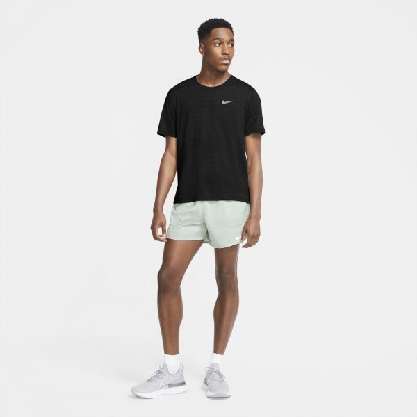 Футболка Nike M NK DF MILER TOP SS CU5992-010 р. XL чорний