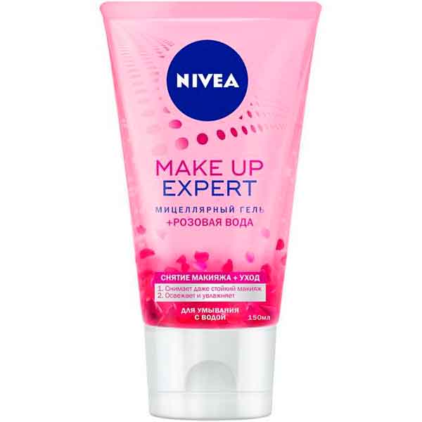 Міцелярний гель Nivea Make up Еxpert + Вода Троянди 150 мл