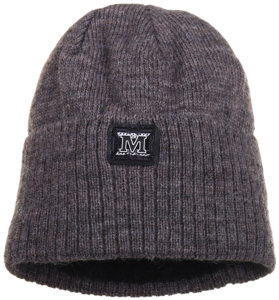 Шапочка детская для мальчика Kraft+ р.50-52 коричневый меланж 1624 