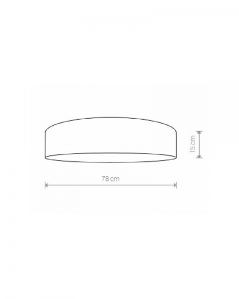 Люстра потолочная Nowodvorski Turda 7x25 Вт E27 золото/белый 8802 