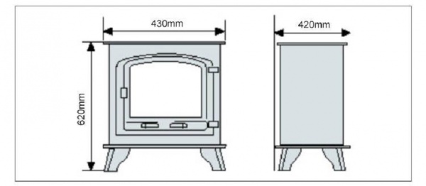 Печь-камин BonFire BF017