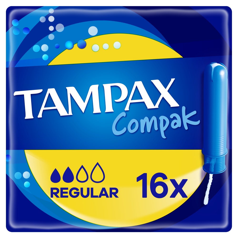 Тампони Tampax Compak Regular з аплікатором 16 шт.