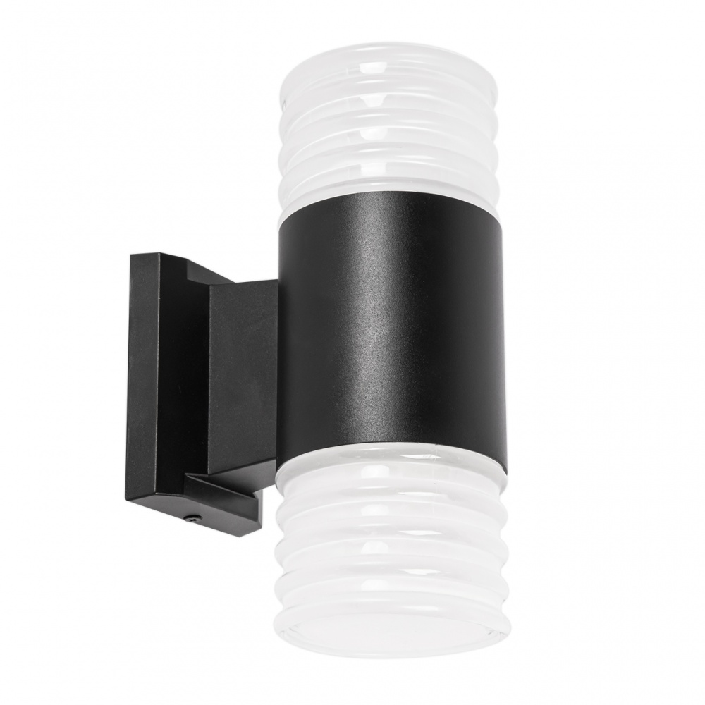 Светильник уличный настенный Hopfen STARK WL-ACRYL-TUBE GX53 SBK 2xчерный