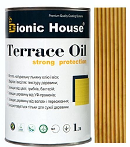 Олія Bionic House для терас Т005 дуб шовковистий мат 1 л