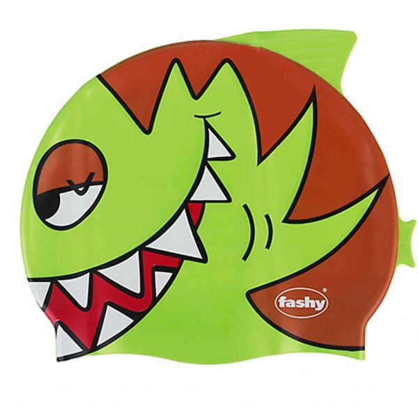 Шапочка для плавания Fashy 3048 помаранч. one size оранжевый