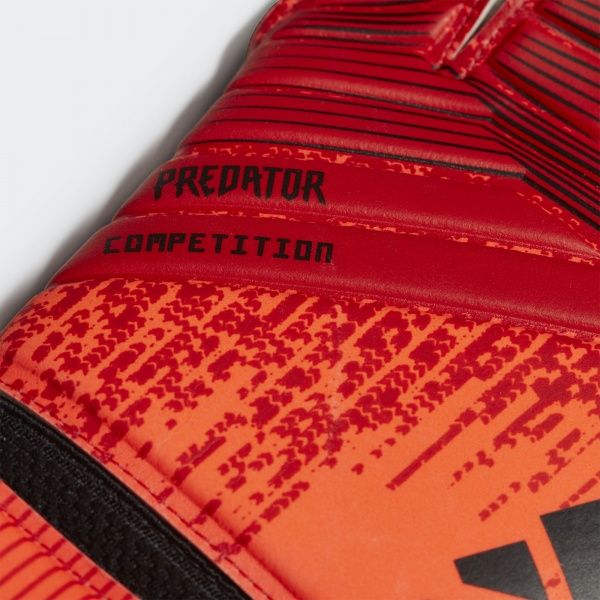 Вратарские перчатки Adidas PRED COMP р. 11 красный DN8566