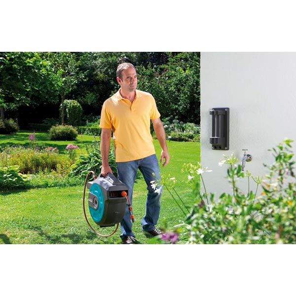 Катушка для шланга Gardena настенная автоматическая 35 Roll-Up 8024-20