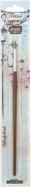 Кисточка Maestro синтетика угловая № 3 
