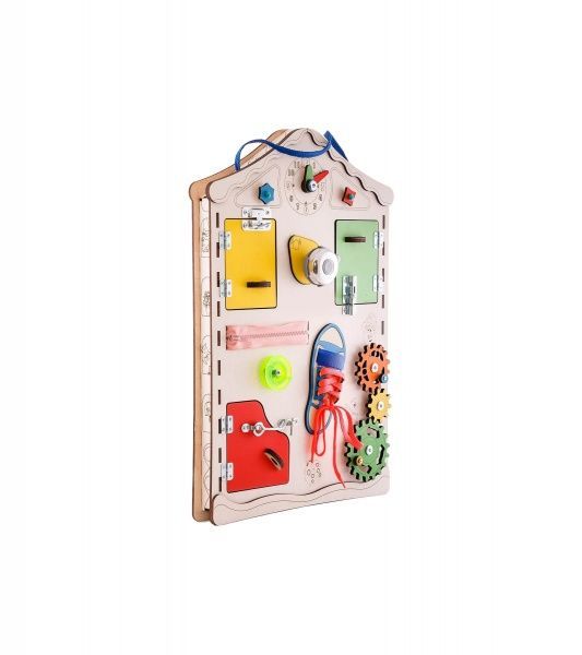 Игрушка развивающая Good Play Доска домик 38х56х6 см D 008