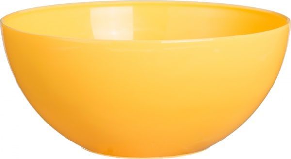 Салатник Руккола пластиковый 1,2 л желтый 315 Ламела