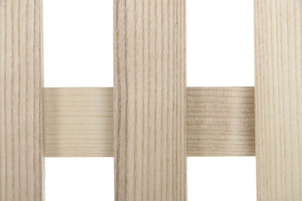 Парканчик садовий 500x1200 мм ясен/дуб