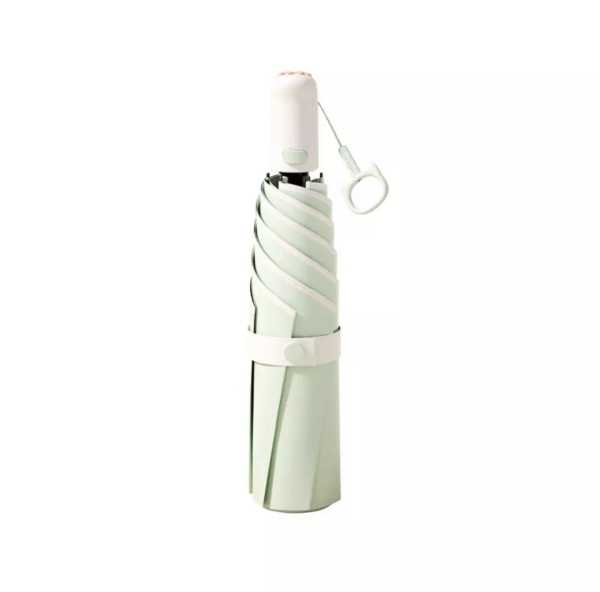 Зонт KRAGO Мяу складной мини полный автомат зеленый зеленый 