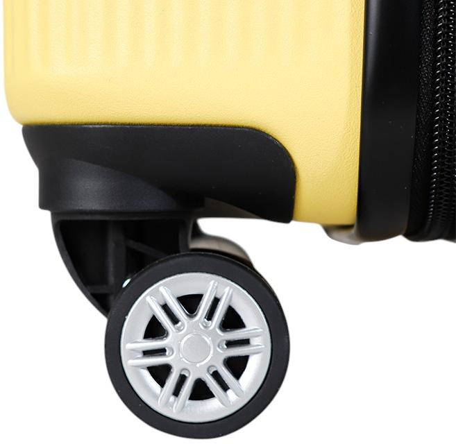 Чемодан NEWCOMER N1597 80 л желтый 29x46.5x73 см L