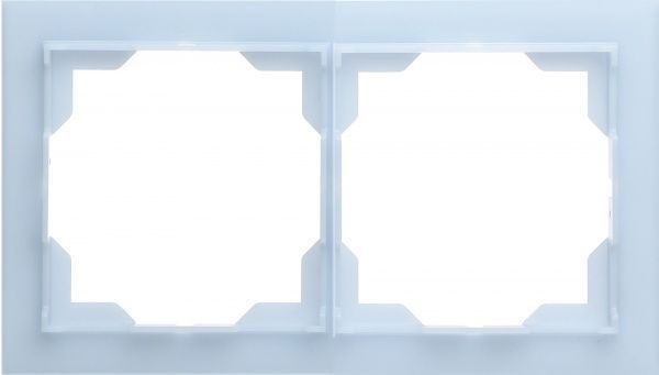 Рамка двомісна ABB NEO універсальна блакитний 3901M-A00120 41