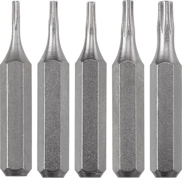 Набір біт KWB Т3, T4, T5, T6, T7, TT 8 x 28 мм 5 шт. 128240