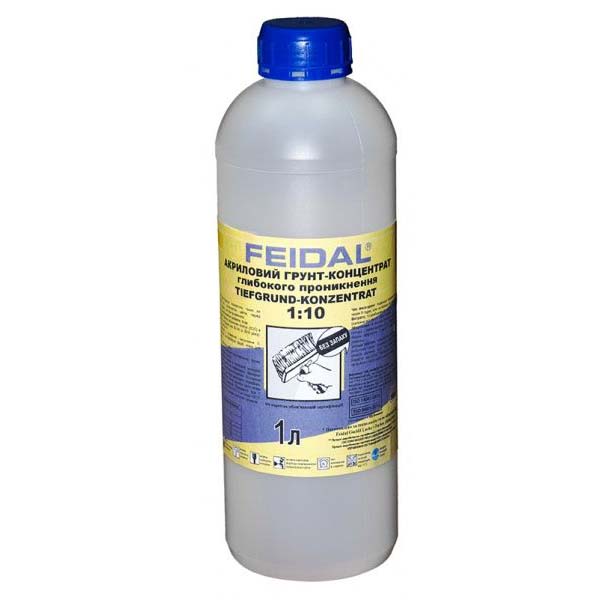 Ґрунтовка глибокопроникна Feidal Tiefgrund-Konzentrat 1 л