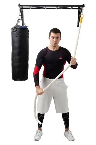 Турнік настінний PLENERGY TR08-BK Grifon чорний 100 см