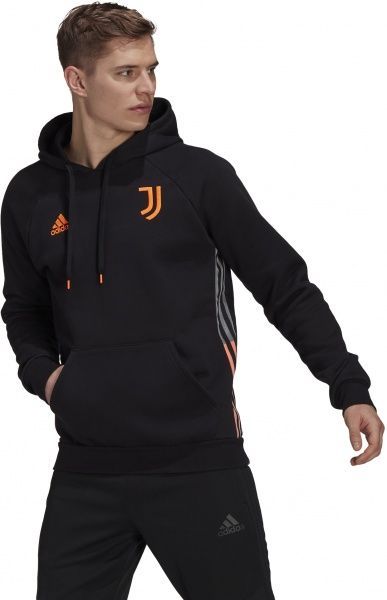 Джемпер Adidas JUVE TRAVEL HD GK8605 р. S чорний