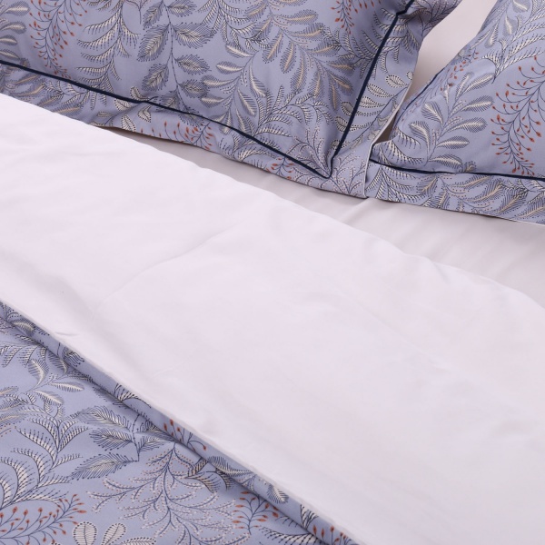 Комплект постільної білизни Izeda 2 синій Lameirinho 