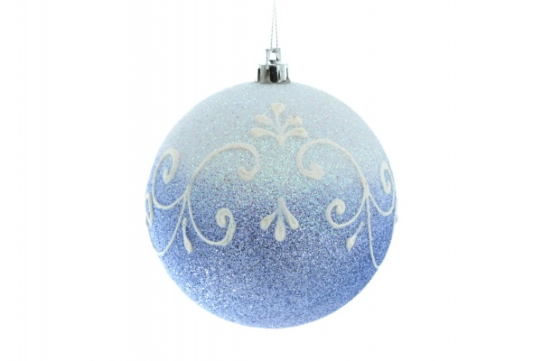 Куля новорічна Магія 60 мм фіолетовий 6018