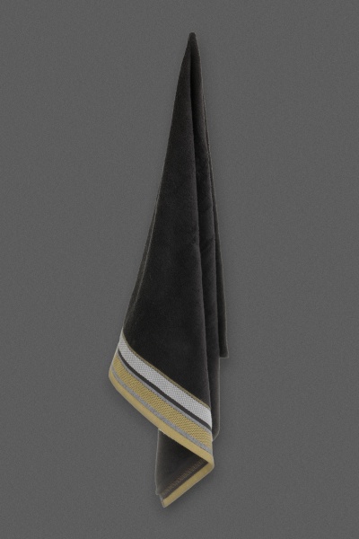 Рушник махровий Aya 70x140 см графіт La Nuit 