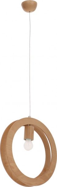 Підвіс ALFA Slim Slomka 1xE27 дерево світле 60307 