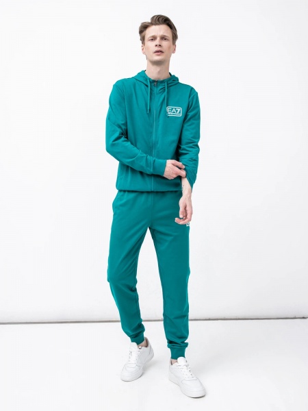 Джемпер EA7 SWEATSHIRT 3LPM05-PJCSZ-1839 р. 2XL бирюзовый