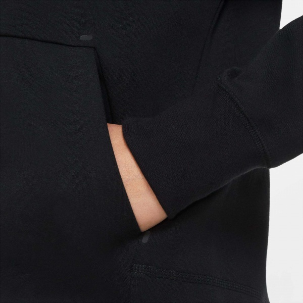 Толстовка Nike TCH FLC WR HOODY FZ PLUS DA2044-010 р. 1X чорний