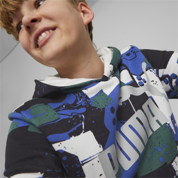 Джемпер Puma ESS+ STREET ART AOP HOODIE TR B 67327102 р. 176 різнокольоровий