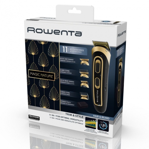 Триммер универсальный Rowenta TRIM&STYLE 11 в 1 TN9118F0