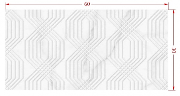 Плитка Ceramika Color Olimpia Decor Rett 30x60 