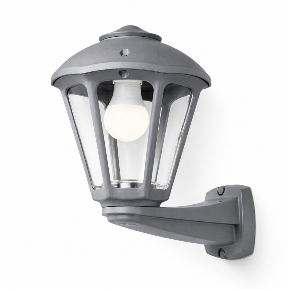 Светильник уличный настенный FUMAGALLI NARDO/GIAMPY E27 12 Вт IP55 серый